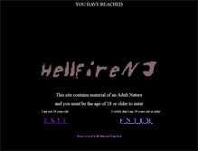 Tablet Screenshot of hellfirenj.com